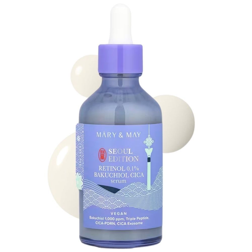 MARY & MAY Retinol 0.1% Bakuchiol CICA Serum