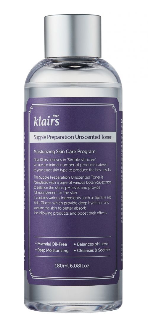 Klairs Supple Preparation Unscented Toner