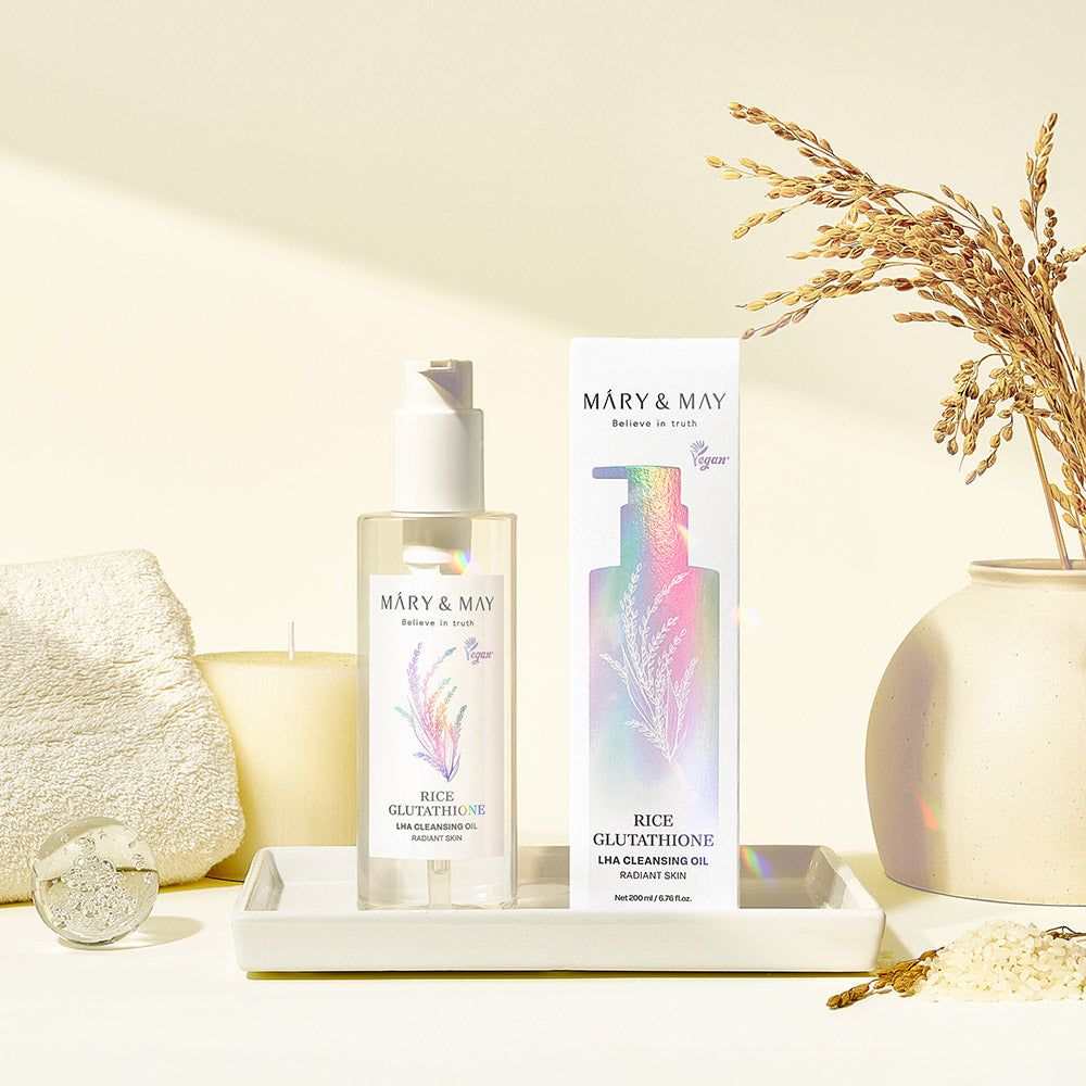 MARY & MAY Rice Glutathione LHA Cleansing Oil