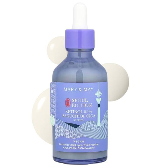 MARY & MAY Retinol 0.1% Bakuchiol CICA Serum